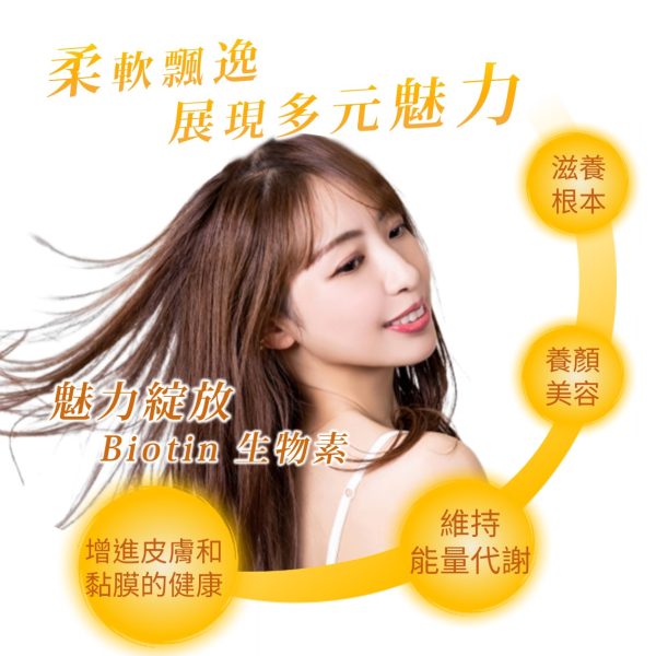生物素BIOTIN(30粒/瓶)