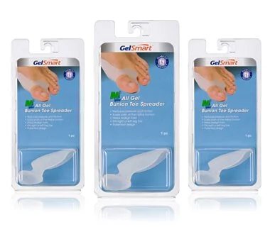 【GelSmart】 拇趾雙效舒緩凝膠墊 (1入，左右腳皆適用)【S1FW79020000000】
