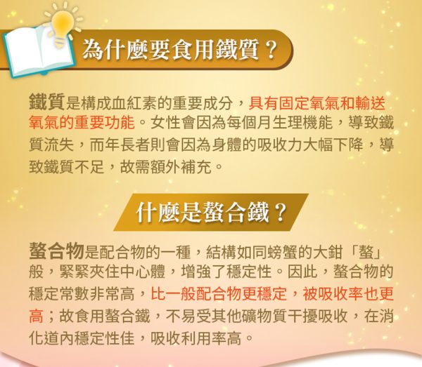 紅妍螯合鐵複合膠囊