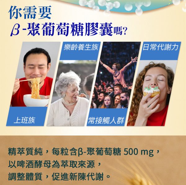 β-聚葡萄糖膠囊