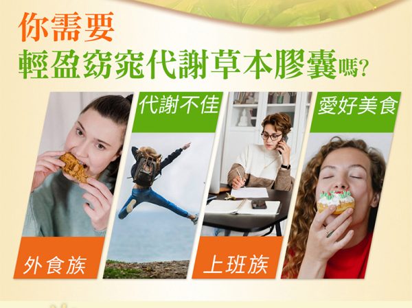 輕盈窈窕代謝草本膠囊