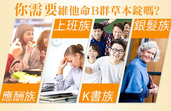 緩釋型維他命B群草本錠