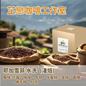 耳掛咖啡-耶加雪菲-水洗(淺焙)
