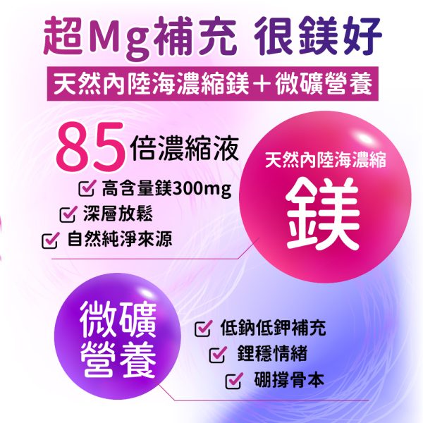 美國超濃縮夜鎂力平衡飲