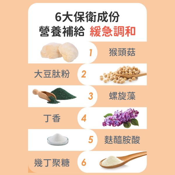 美國猴頭菇丁香複合錠