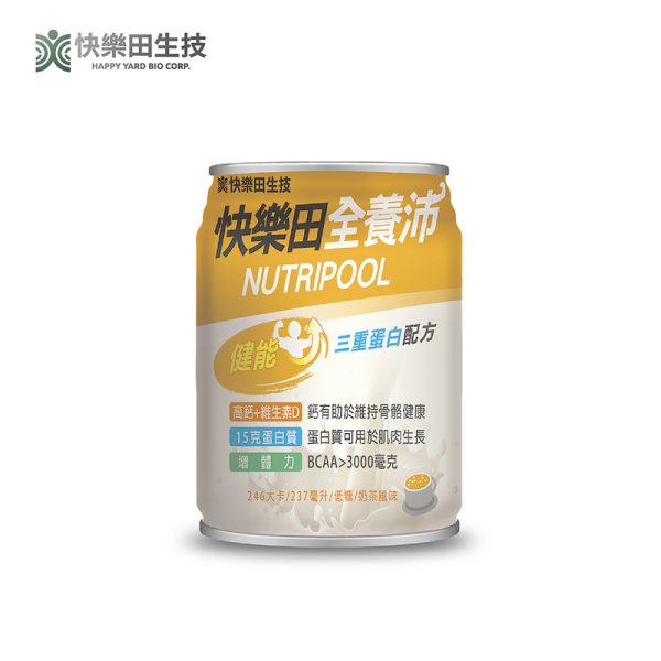 全養沛-健能三重蛋白配方-奶茶風味(奶素/低糖) 237mL,24入/箱