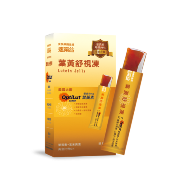 速果益-葉黃舒視凍-蘋果風味 20g(30入/盒)
