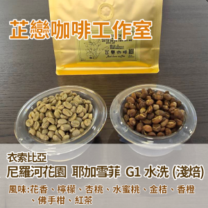 衣索比亞-尼羅河花園-耶加雪菲-G1-水洗  (淺焙)