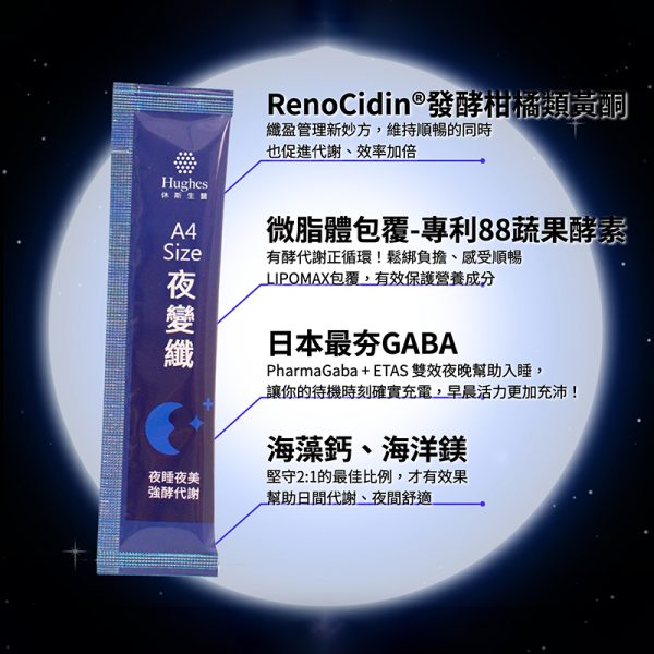 A4 SIZE 夜變纖