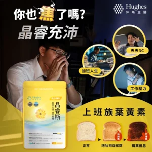 晶睿斯 -游離型金盞花葉黃素膠囊